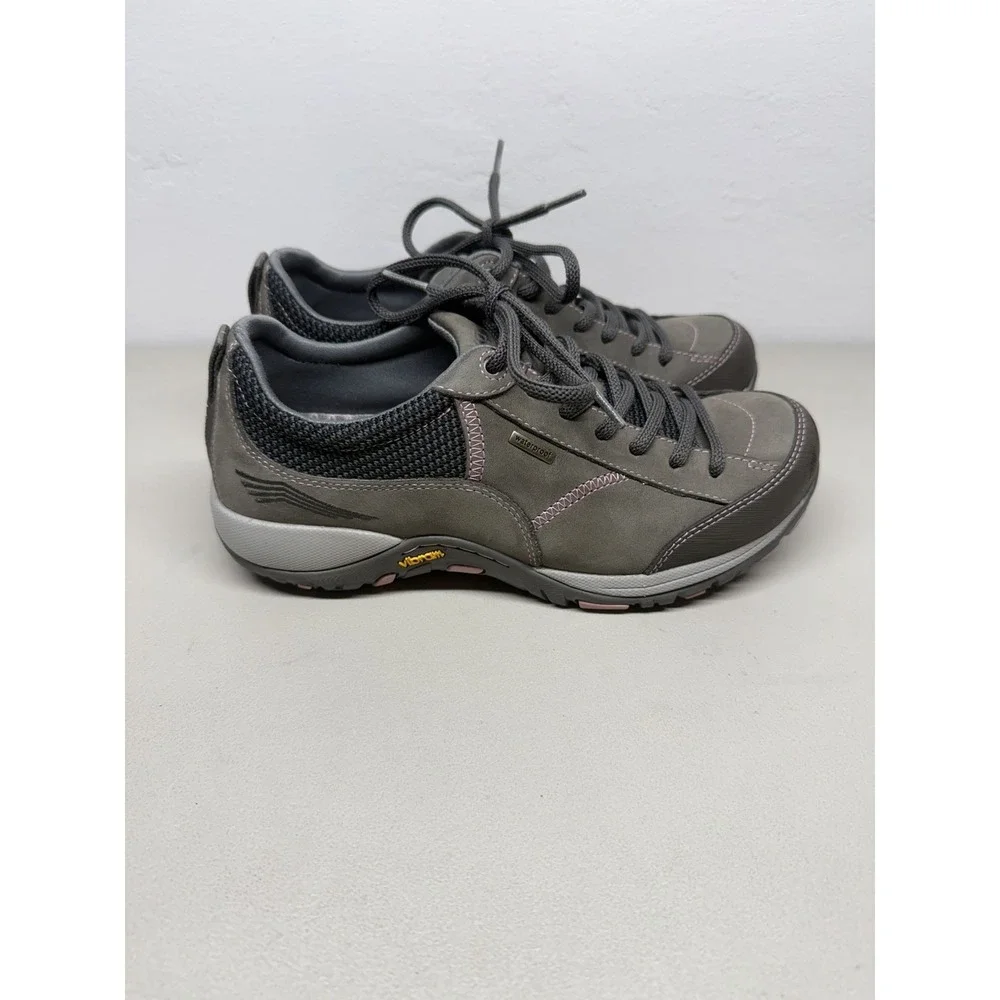 Dansko Paisley Women's Hiking Shoes Grey Waterproof EU 37 US 6.5 -7 Pristine